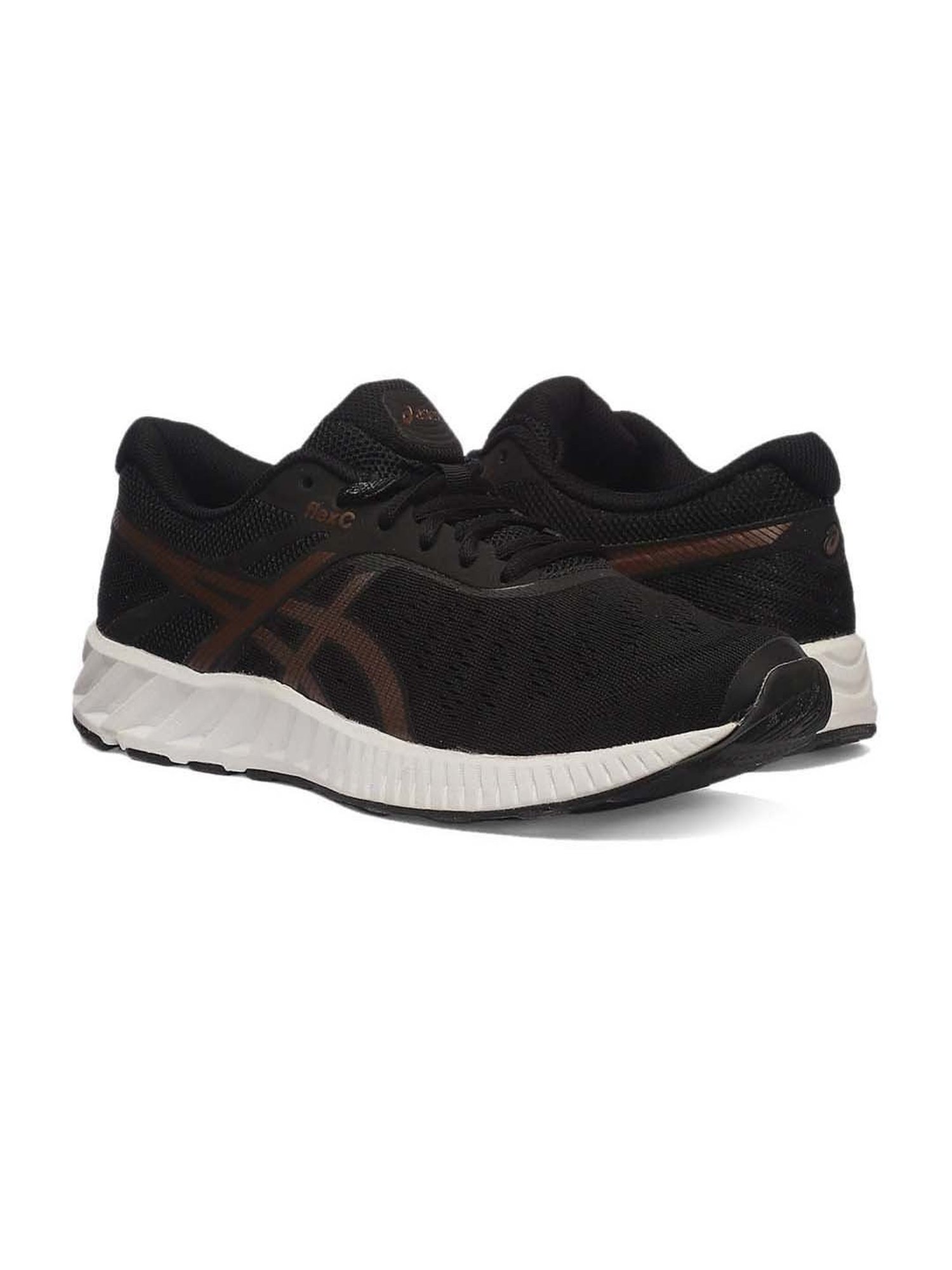 Asics Men's FLEX C Black Casual Sneakers