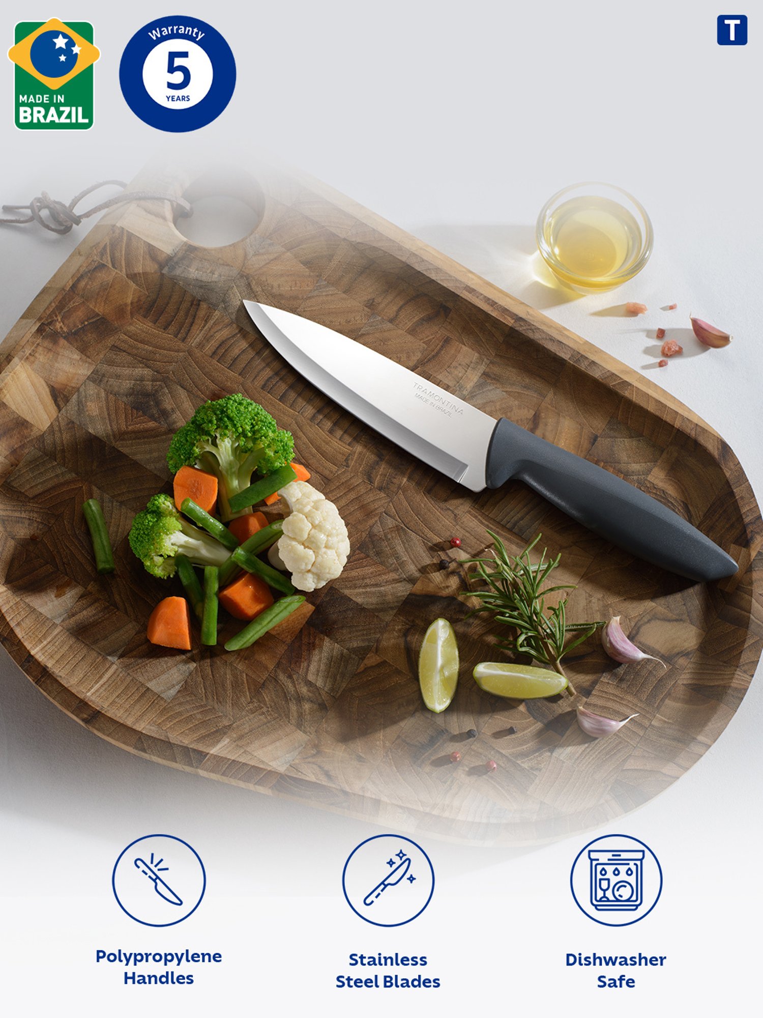 Meyer Stainless Steel 12cm Utility Knife