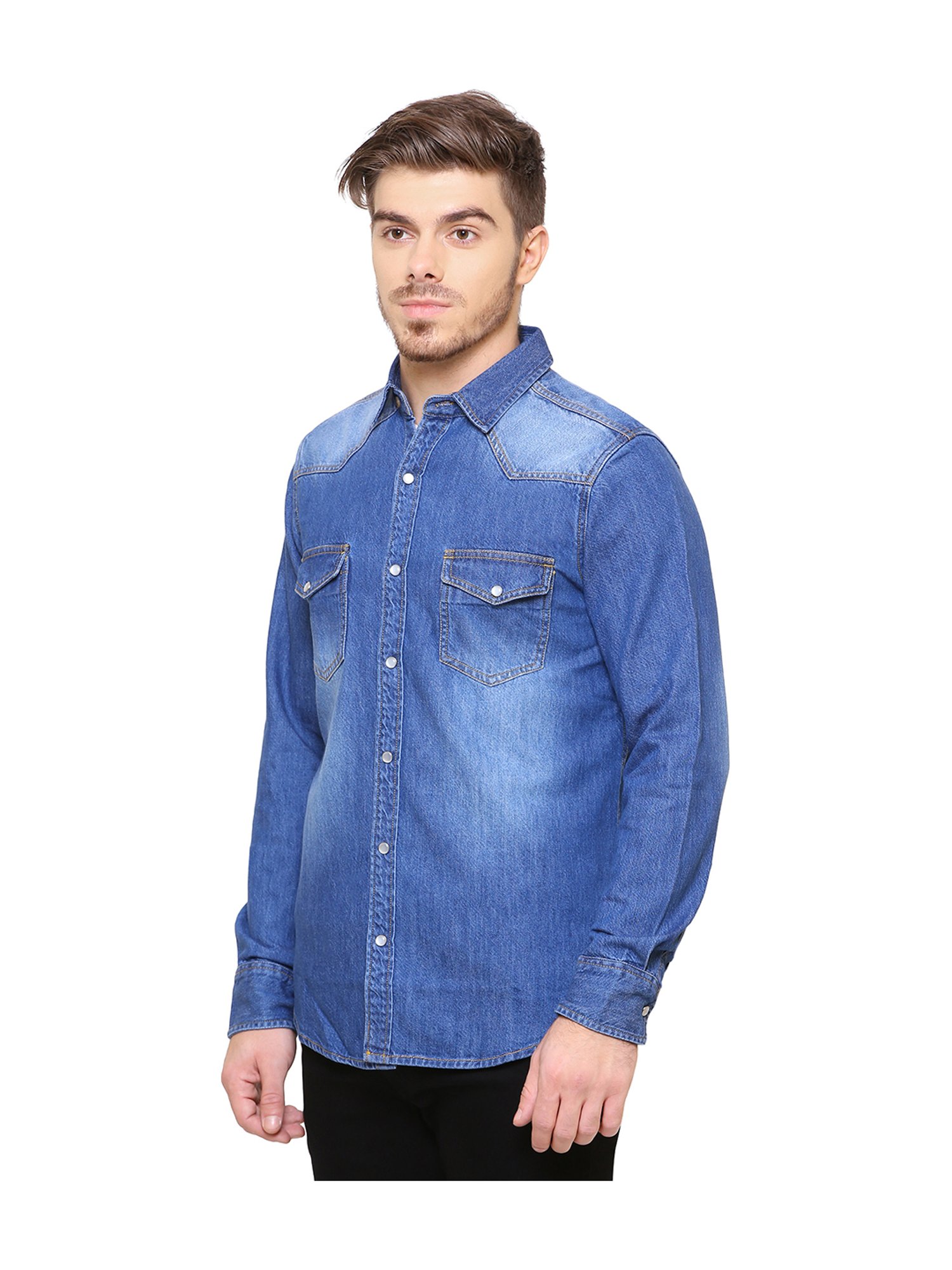 Southbay Light Blue Slim Fit Shirt