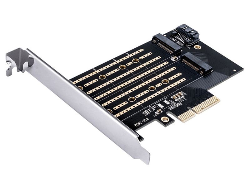 ORICO M.2 NVME to PCI-E Adapter, M2 SSD to PCI-e 3.0 x4 Host Controller Expansion Card with Low Profile Bracket, Support M Key Solid State Drive