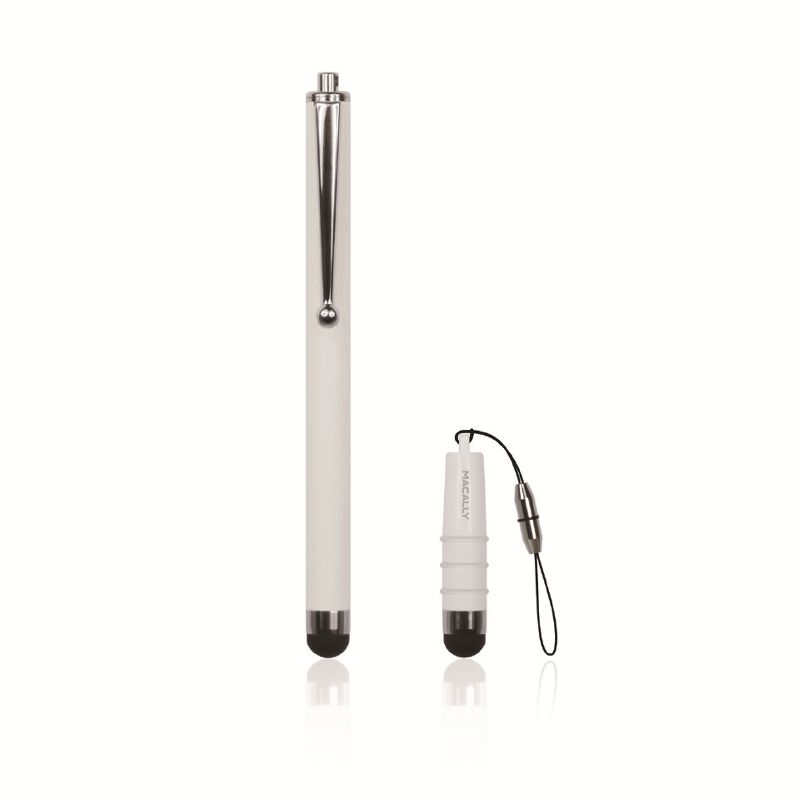 Macally Stylus Pens Combo: One Full Size and One Miniaturized