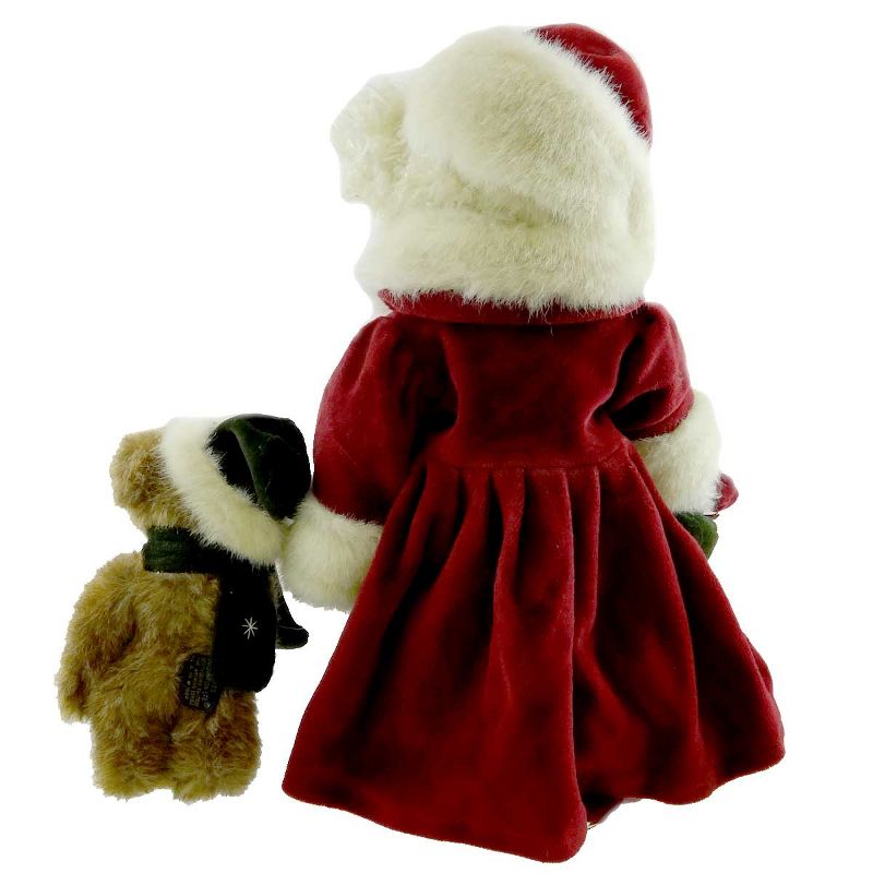 Boyds Bears Plush 14.0" Tasha B Frostbeary W/ Stephen Christmas Uptown Limited  -  Decorative Figurines