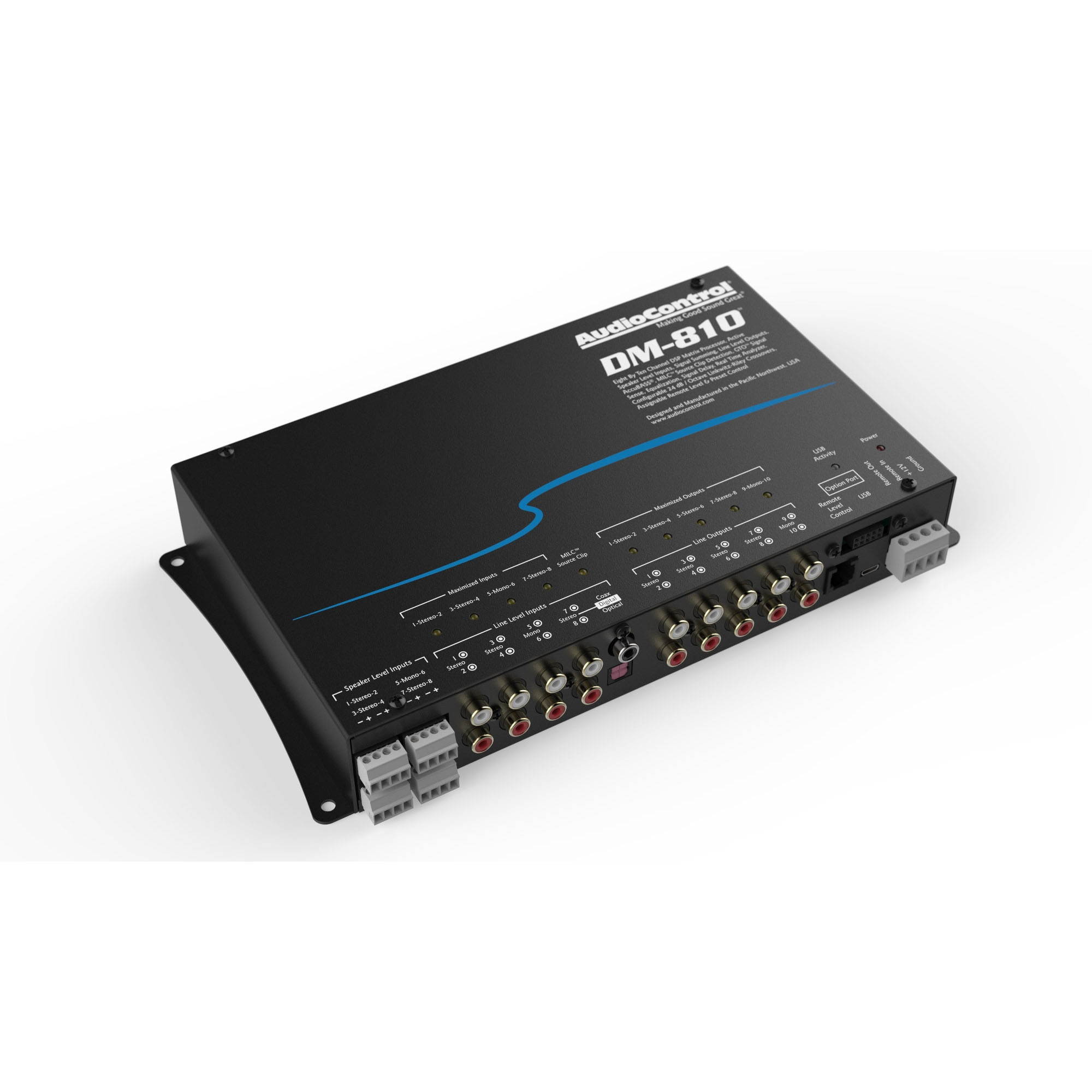 AudioControl DM-810 8 By 10 Channel Matrix Digital Signal Processor