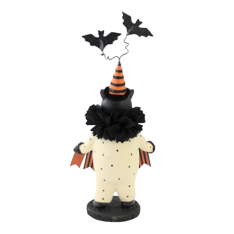 Heather Myers 10.25" Scaredy Cat Halloween Bats Beware  -  Decorative Figurines