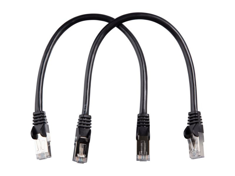 Rosewill RCNC-20001 CAT 8 Ethernet Cable 1 ft. 2 Pack Cat8 Internet Cables