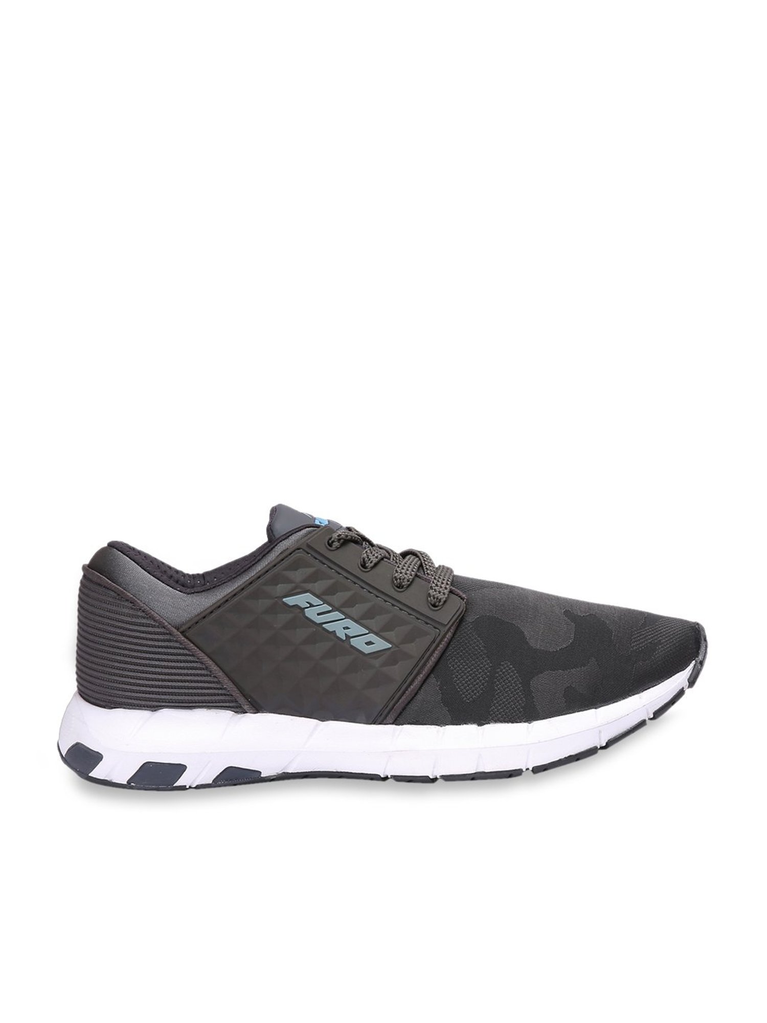 Furo by Red Chief Men's Dark Grey Running Shoes