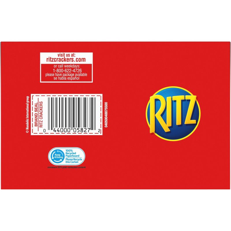 Ritz Whole Wheat Family Size Crackers - 19.3oz