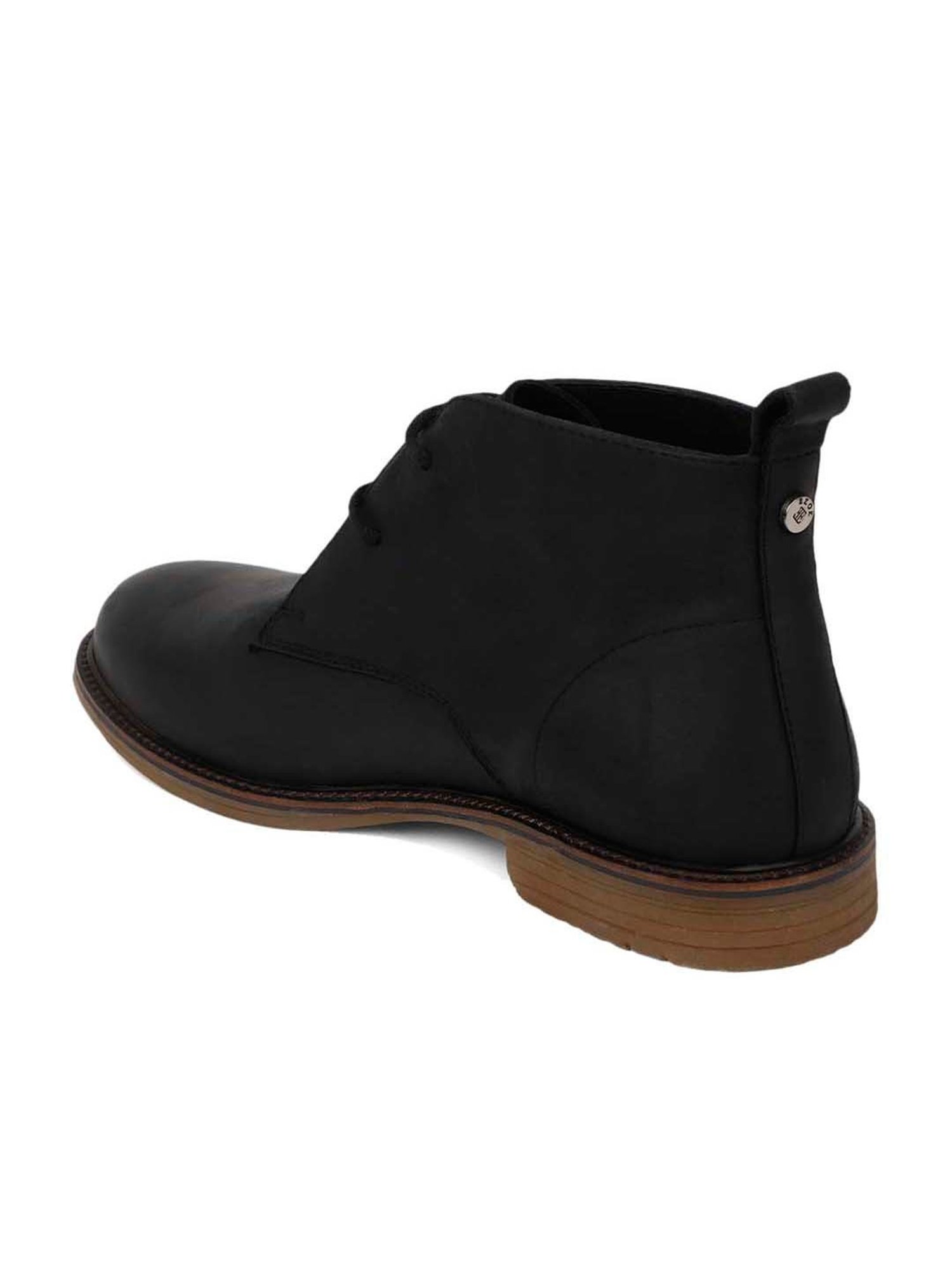 EZOK Men's Black Chukka Boots