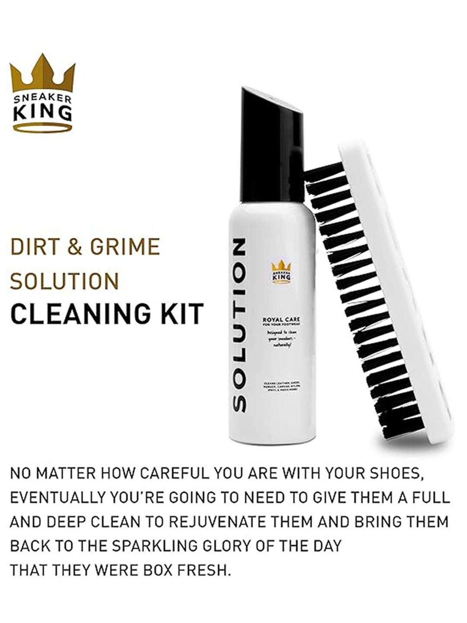 Sneaker King Sneaker Cleaner Kit 125 ml (2 pcs)