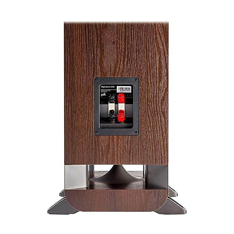 Signature Series S55 American Hi-Fi Home Theater Medium Tower Speaker, Single (Classic Brown Walnut)