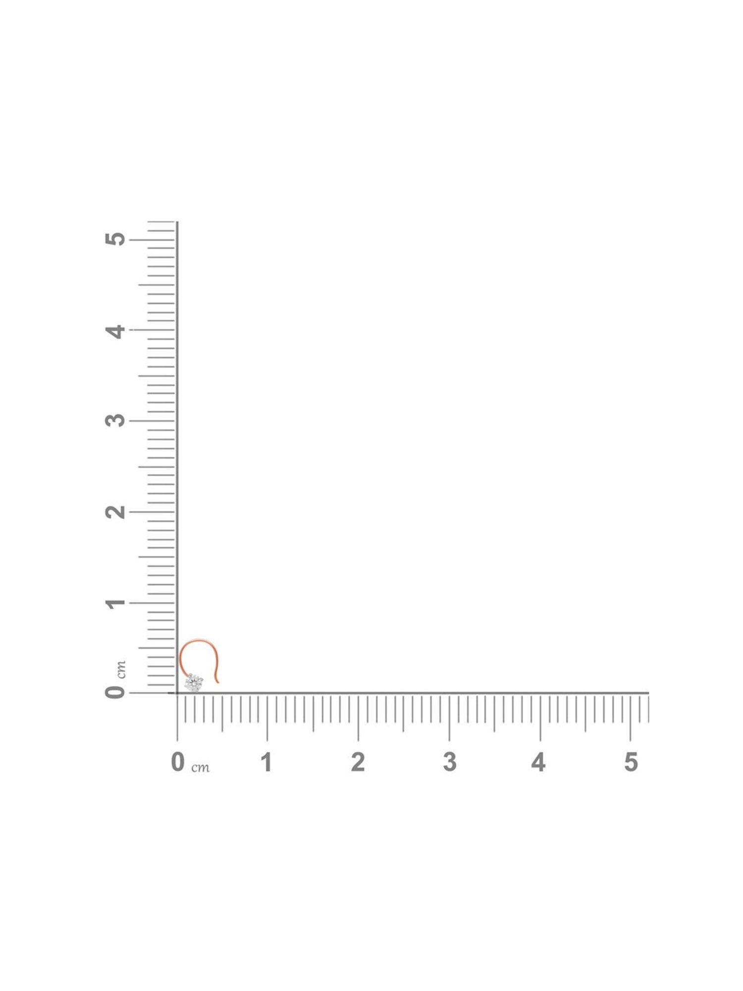 PC Jeweller Kata 22 kt Gold Nosepin