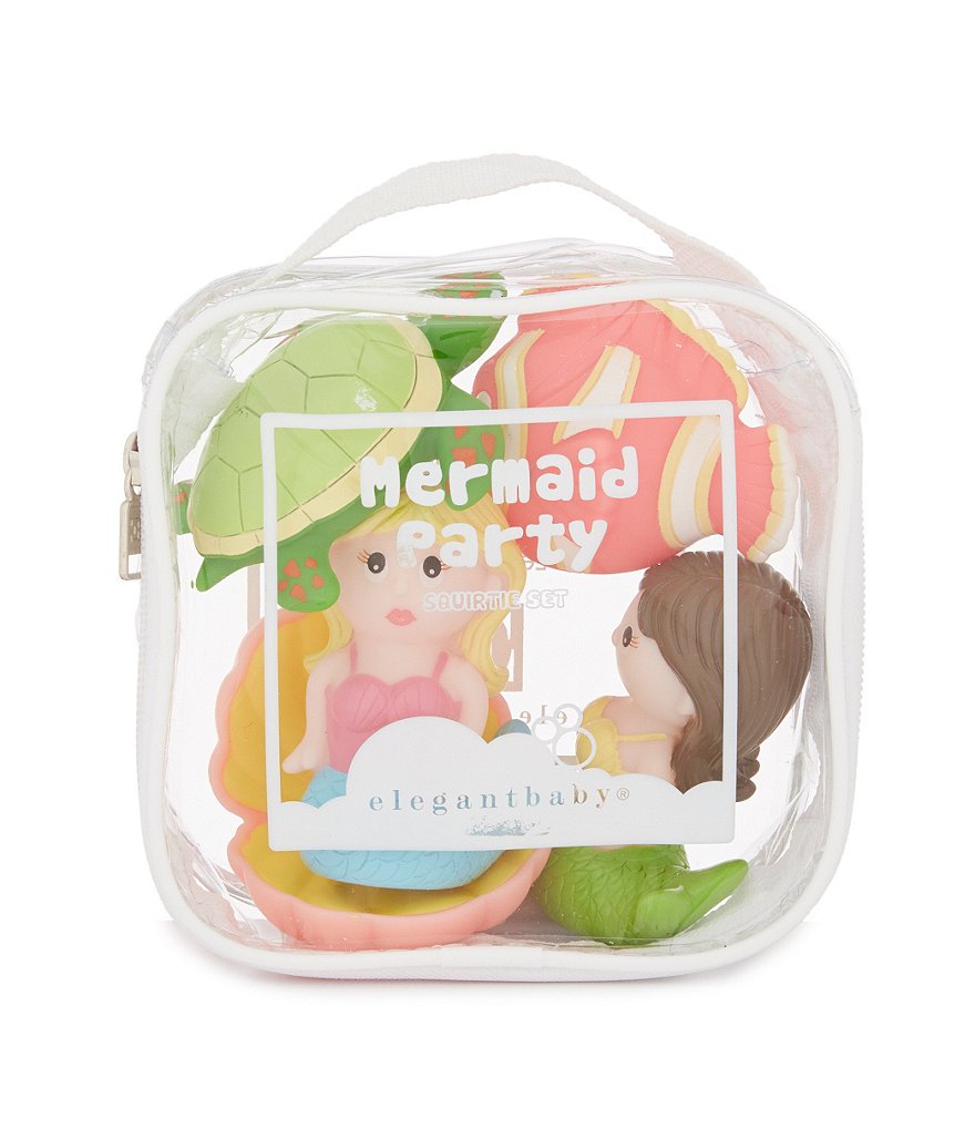 Elegant Baby Baby Girls Mermaid Bathtub Squirties