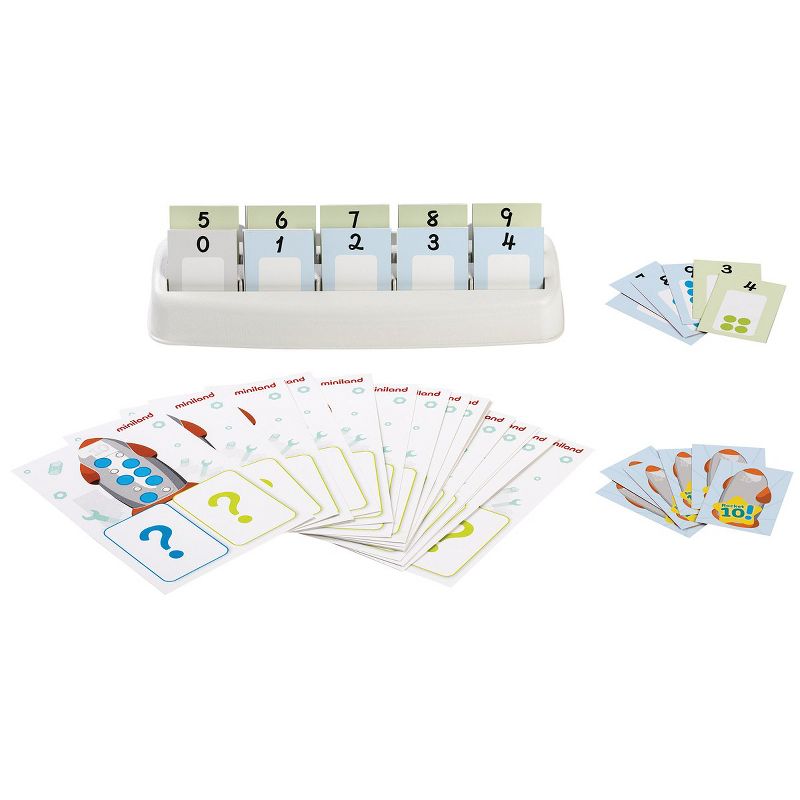 Miniland Educational - Rocket Ten Arithmetic Game for Children