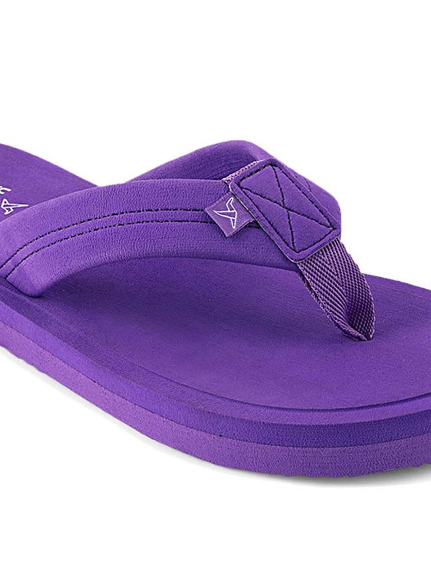 Yoho Women's Eva Bubbles Lavender Flip Flops