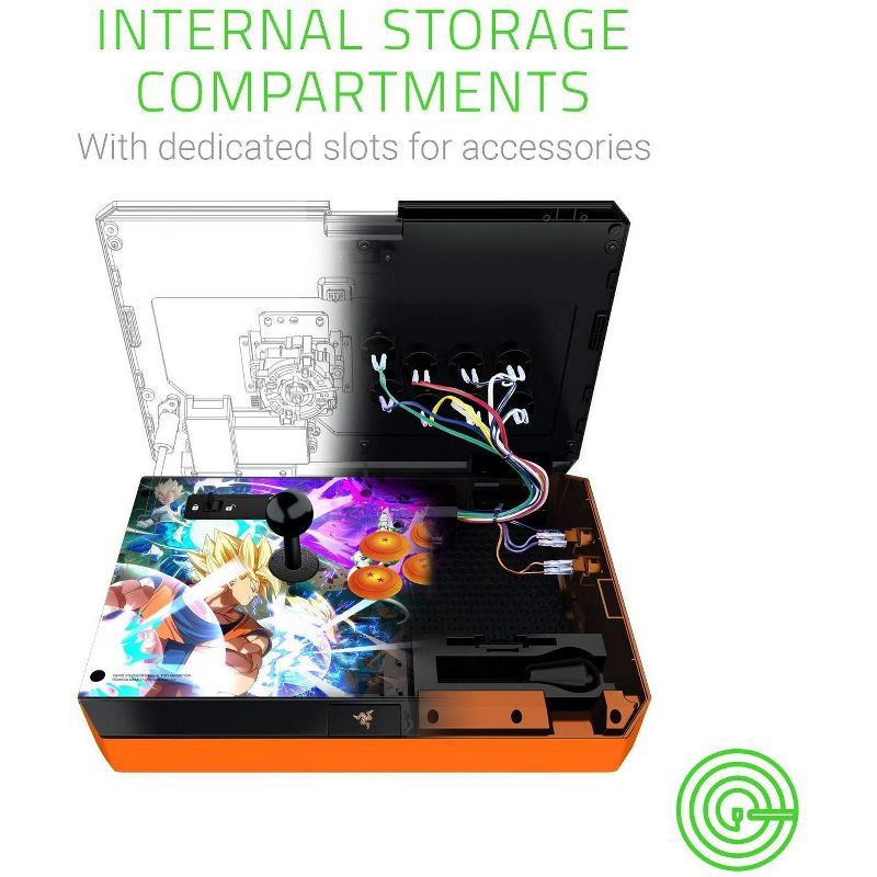 Razer Atrox Dragon Ball Fighter Z Edition Stick for Xbox One - Fully Mod-Capable