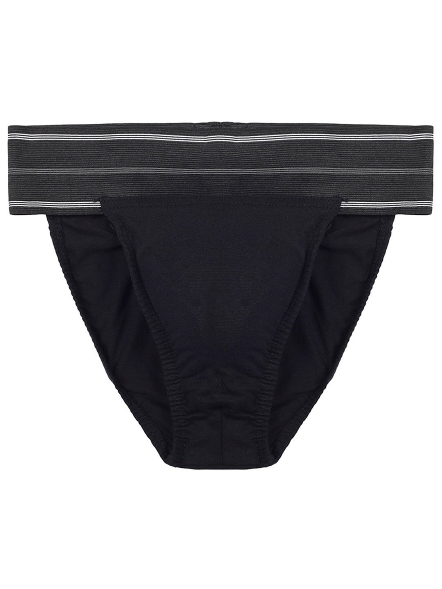 Omtex Men's Athletic JP Back Covered Supporter Pack of 2 (Black & Navy) Size - 2XL