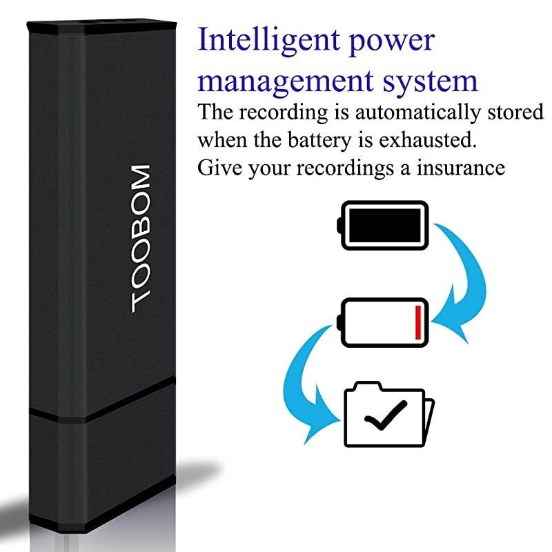 Mini USB Voice Recorder for Lectures USB and Micro USB 2 in 1 Digital Audio Recorder 8GB Mac Compatible and Android OTG Metal Body Small USB Dictaphone Recording DeviceUSB Rechargeable