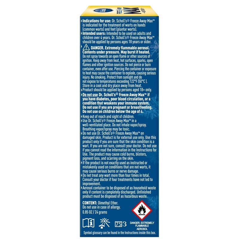 Dr. Scholl's Freeze Away Max Wart Treatment - 10ct