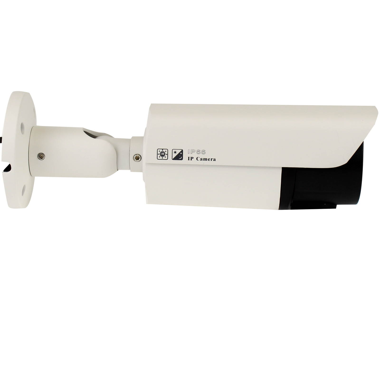 GW Motorized Zoom IP Camera, 5MP 2592 x 1920 Pixel 4X Optical 2.8-12mm Zoom Remotely Control Lens, 1920P Security PoE IP Camera Super Array LED IR up to 130FT Night Vision Distance Weather Proof