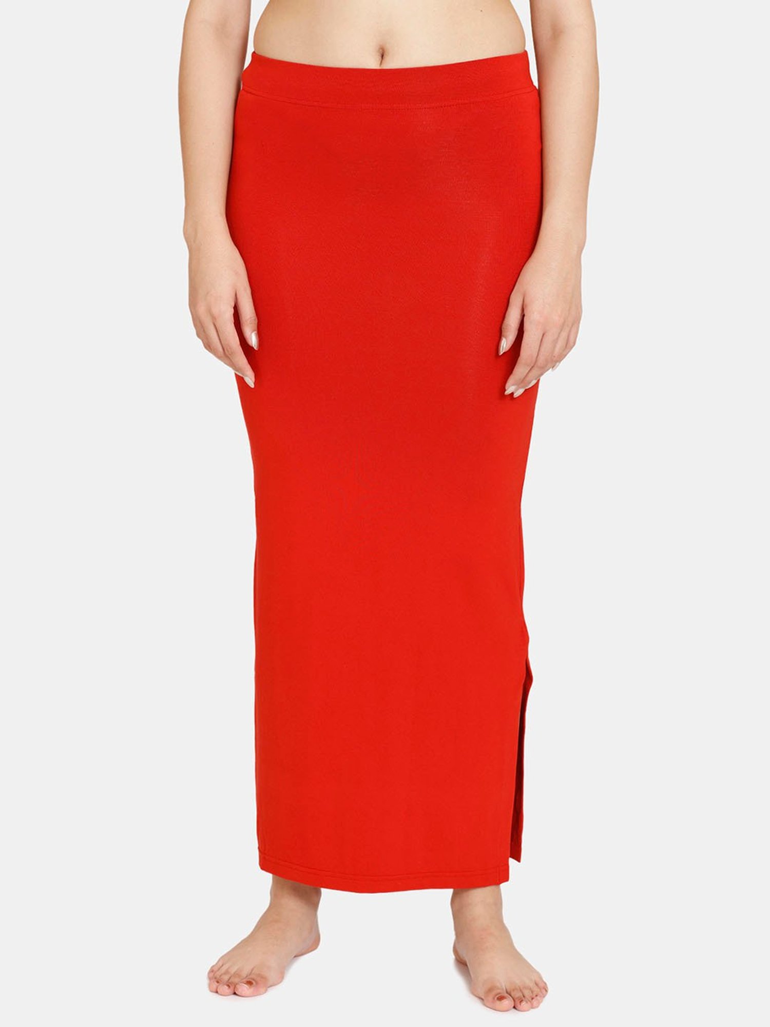 Rosaline by Zivame Red Regular Fit Saree Shapewear