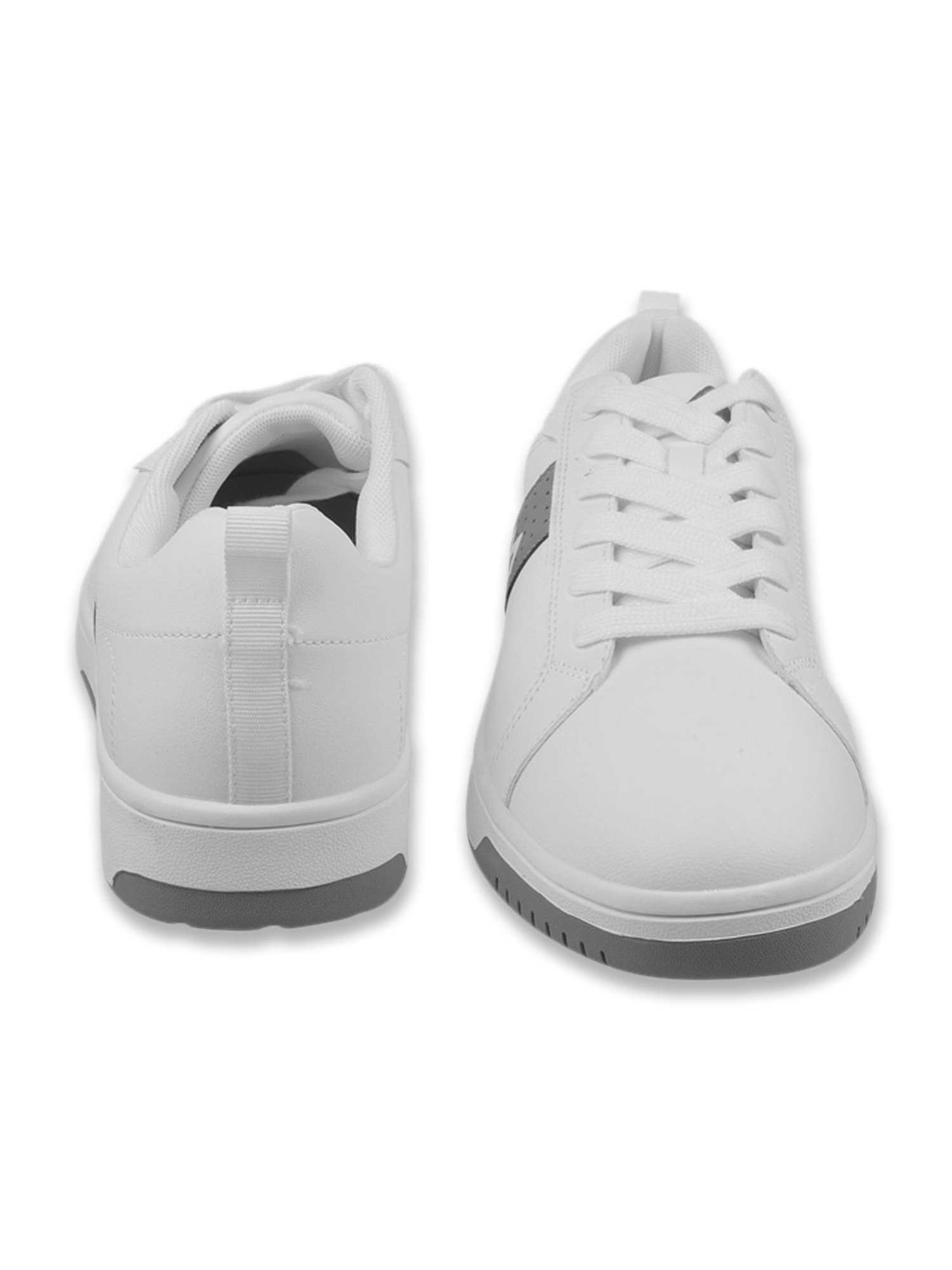 Metro Men's White Casual Sneakers