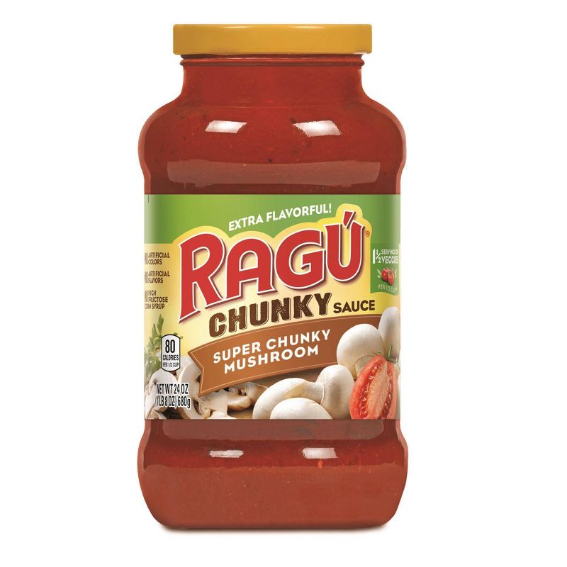 Ragu Super Chunky Mushroom Pasta Sauce - 24oz