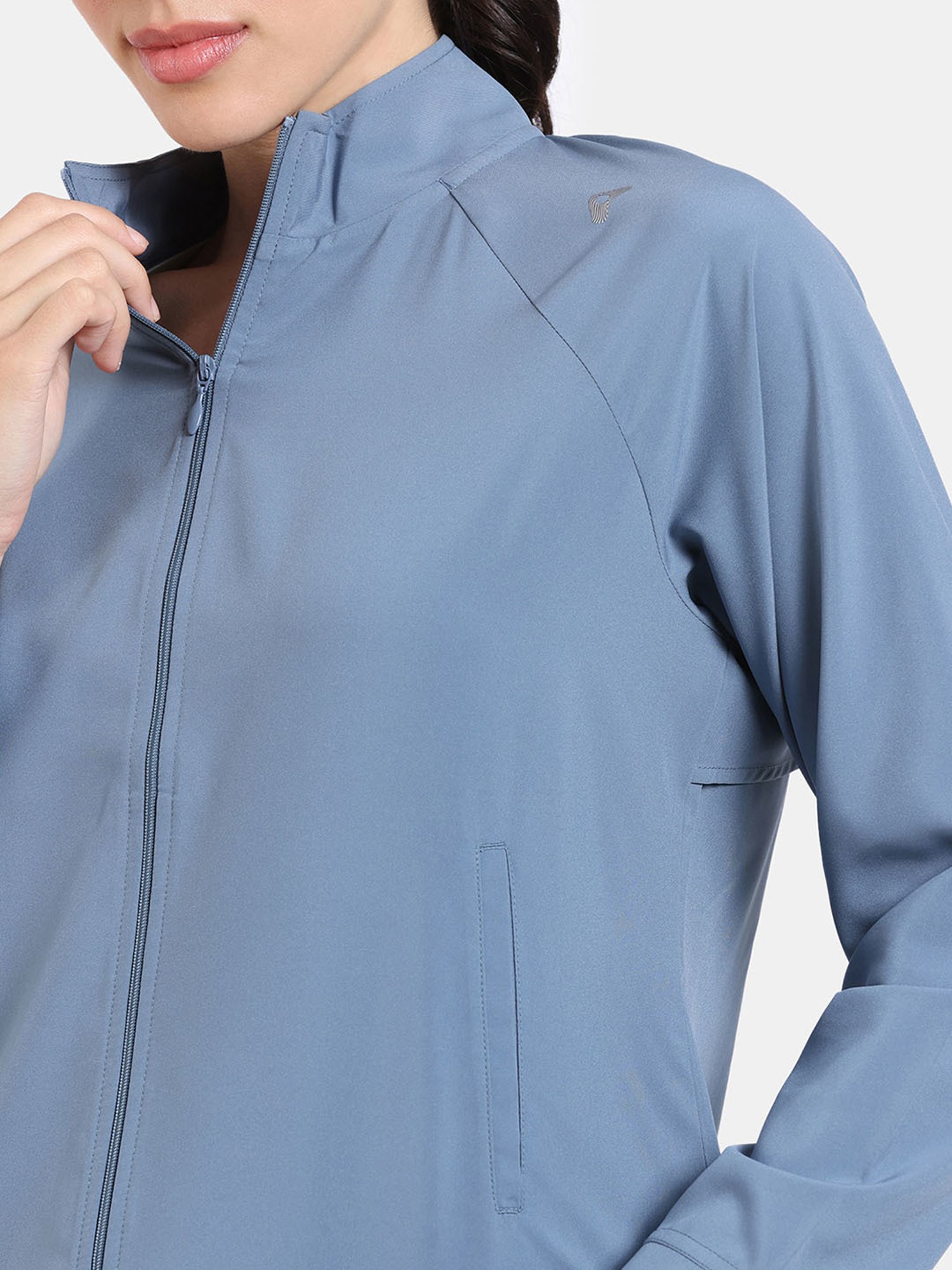 Zelocity by Zivame Steel Grey Sports Jacket