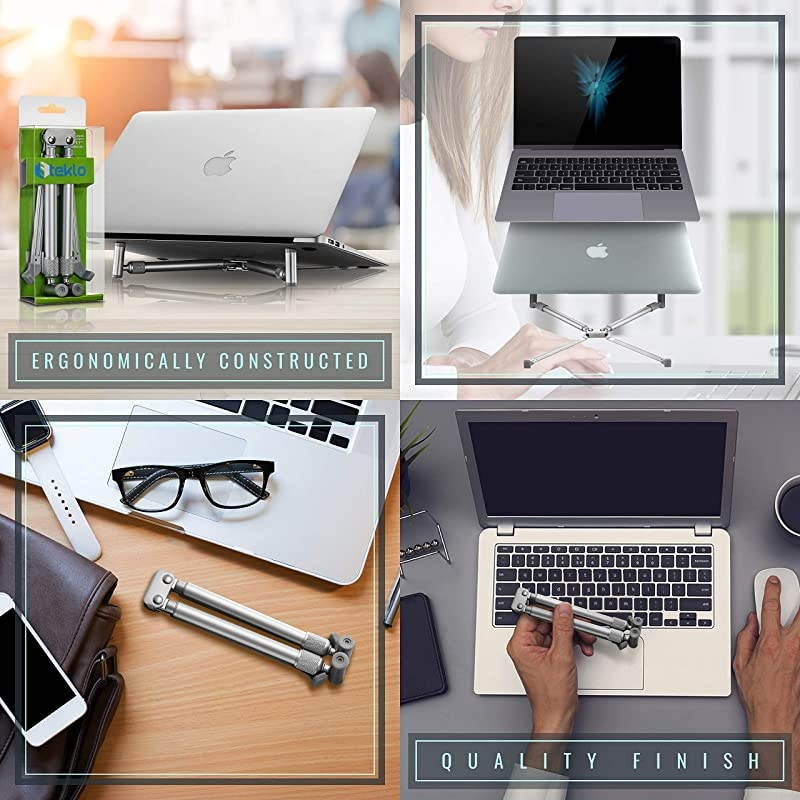 MacBook Pro Stand XStand Aluminum Laptop Stand for 12 13 15 17 inch Adjustable Laptop Stand for Desk Portable Foldable Compact Universal Computer Cooling MacBook Stand New Version 2019