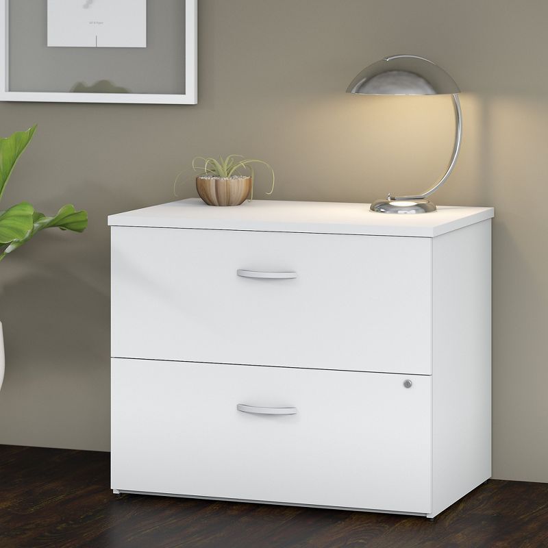 Drina Mobile Locking File Cabinet White - HOMES: Inside + Out