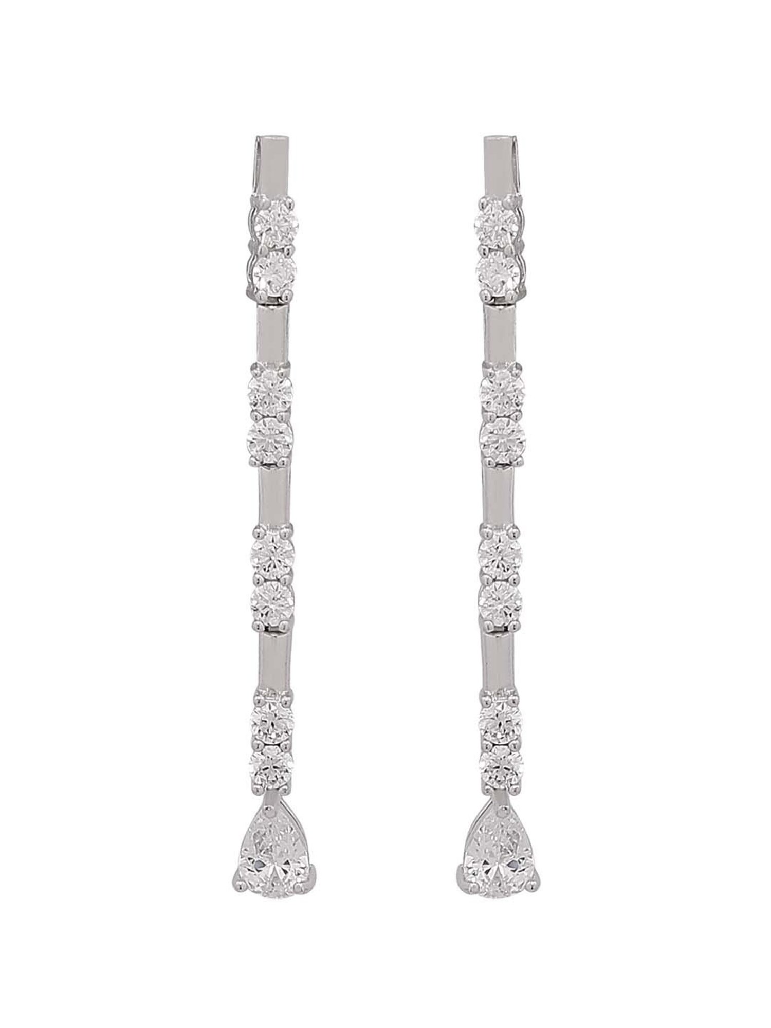 The Real Effect London 800 Silver Earrings for Women