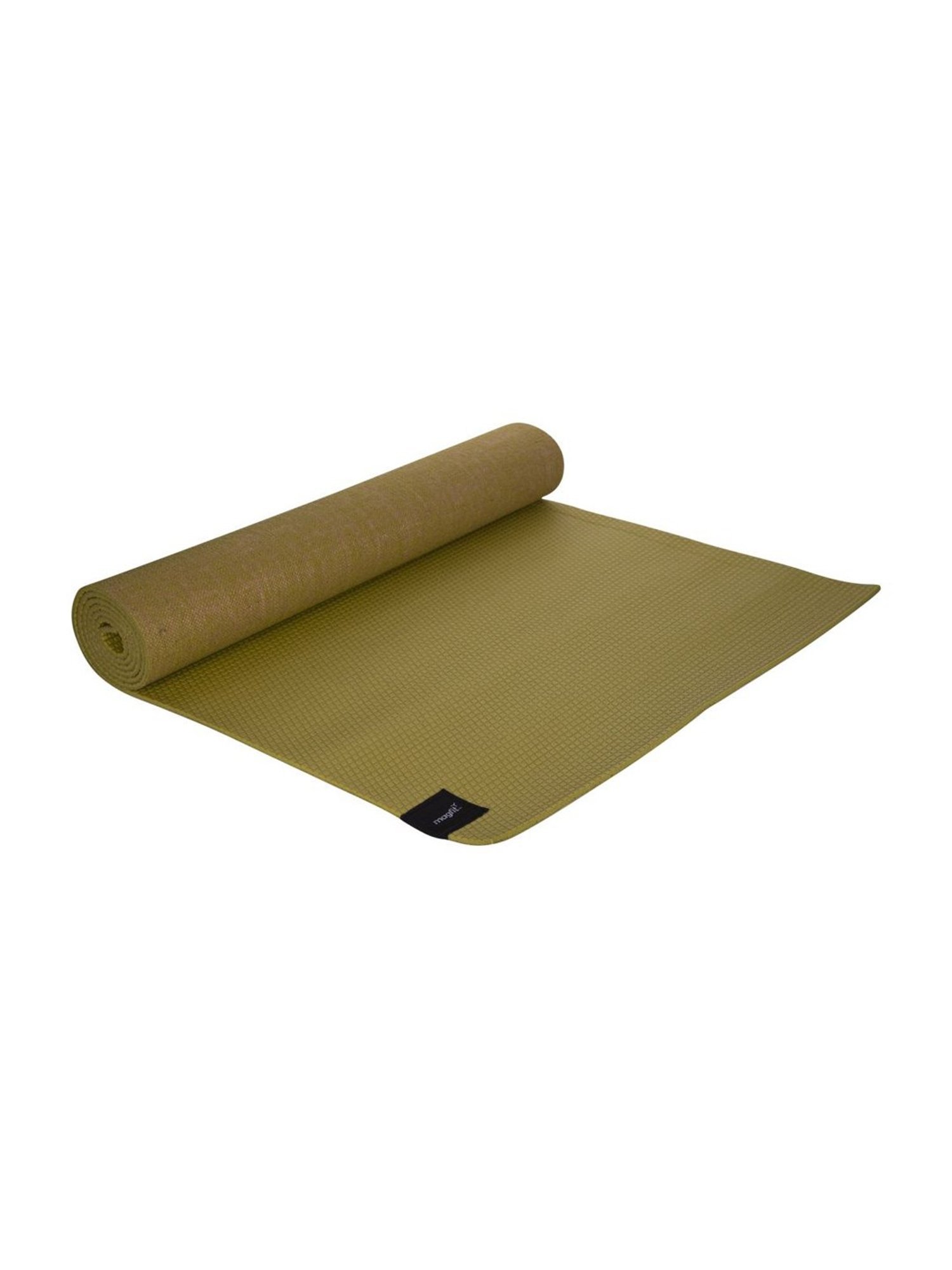 MagFit Olive Jute Yoga Mat with Mat Bag (5 mm)
