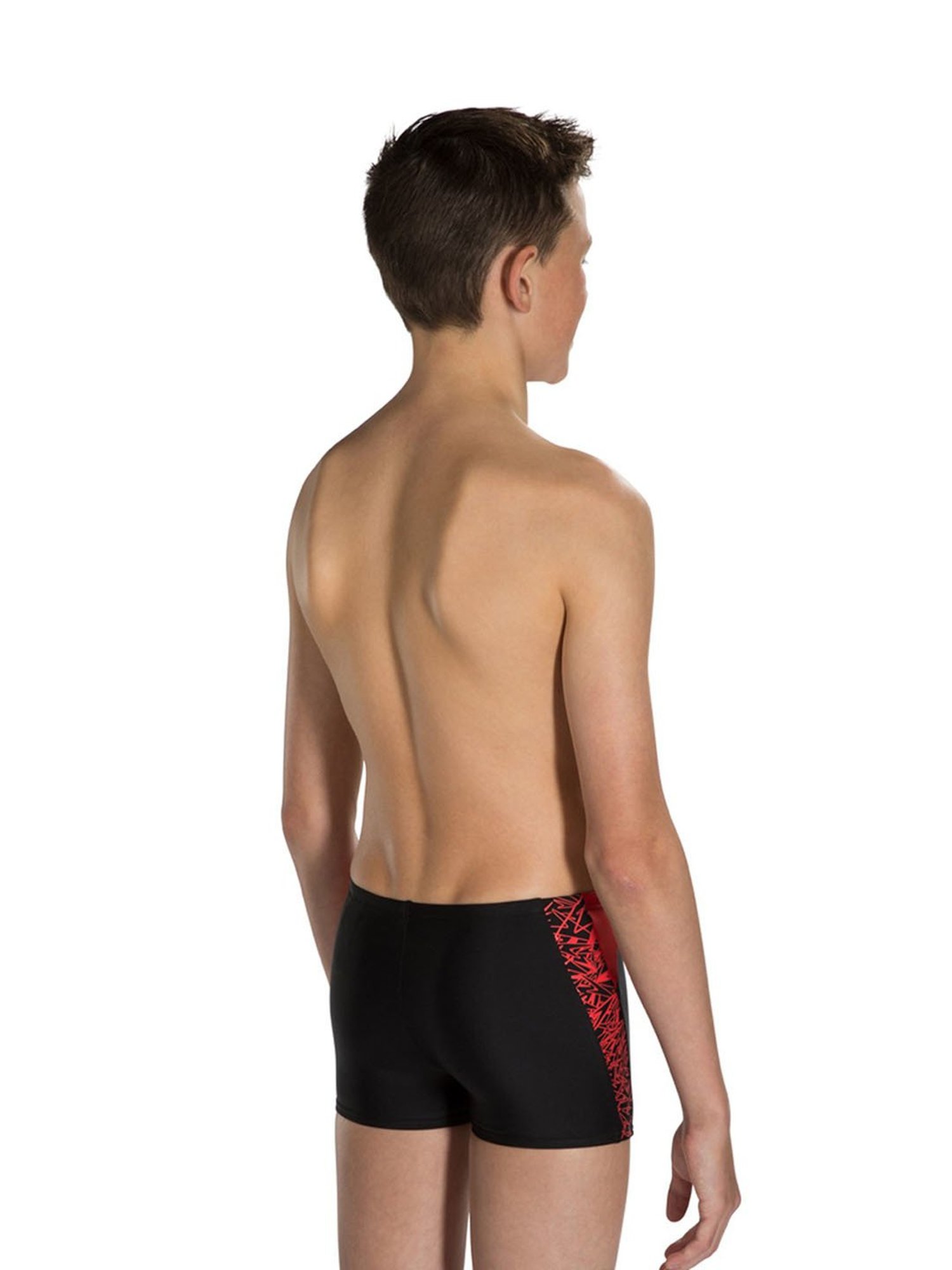 Speedo Kids Black Solid Swim Shorts