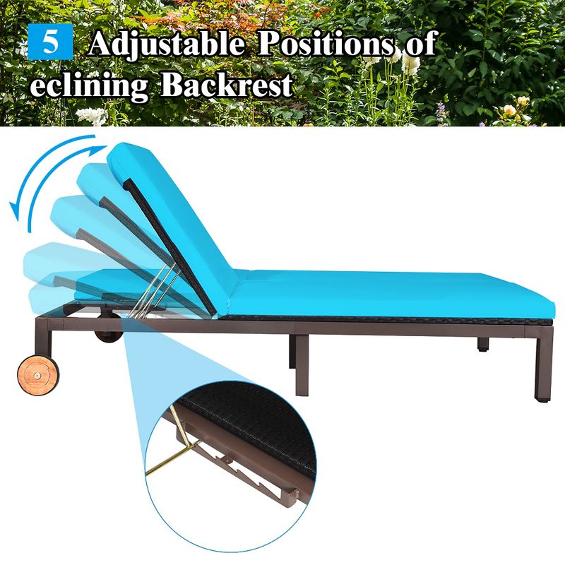 2pc Patio Chaise Lounge - Patio Festival