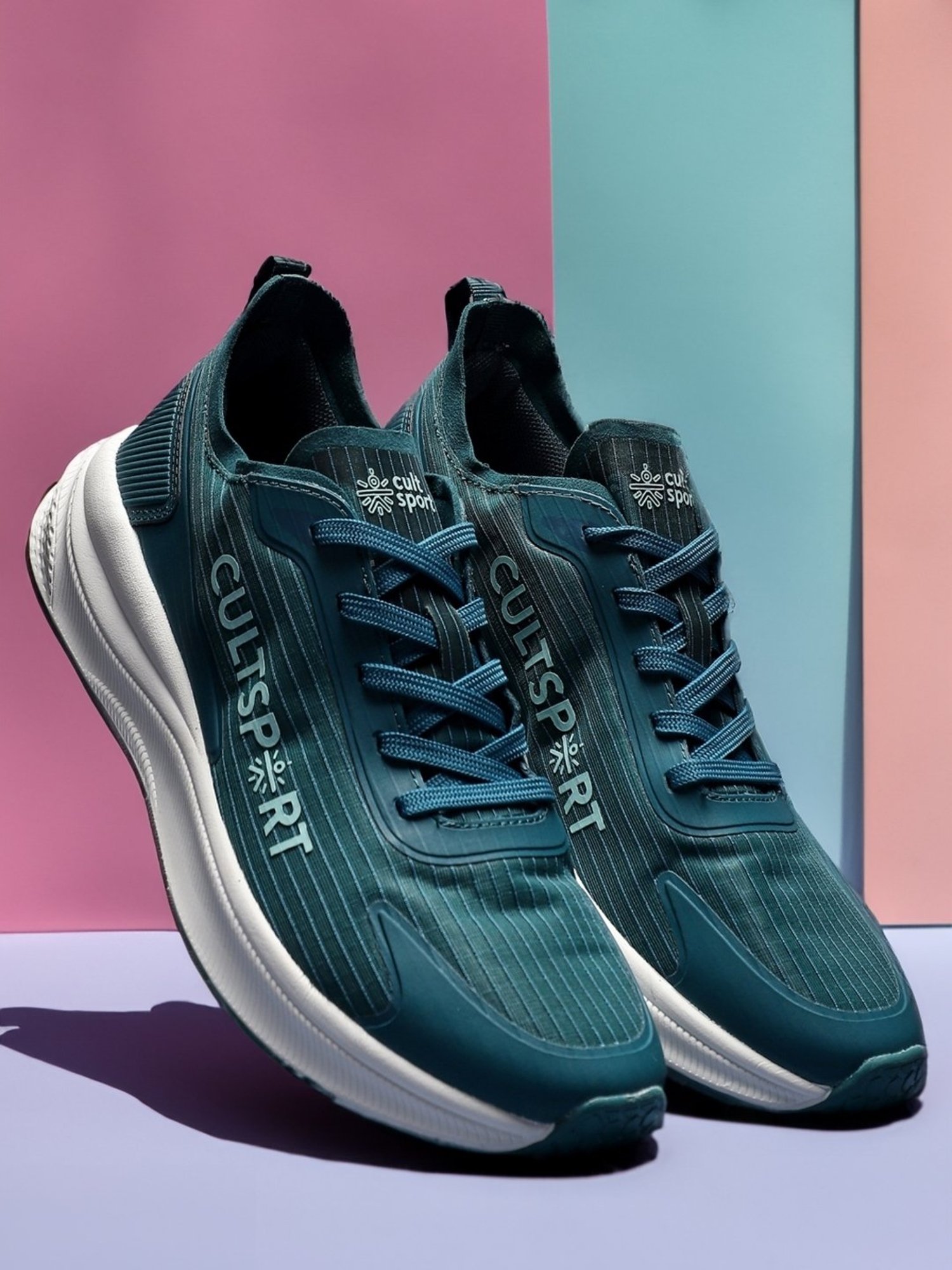 Cultsport Women's Comfort Green Running Shoes