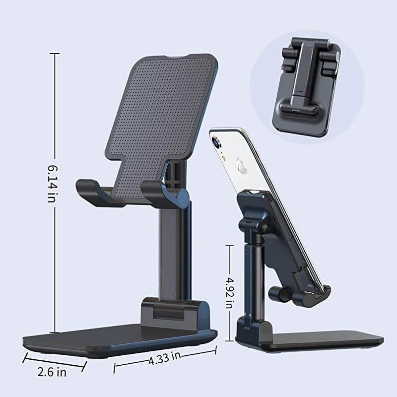 Portable Phone Stand for Desk Adjustable Foldable Holder for Tablet amp Phone Business Gift Handheld Sized Travel
