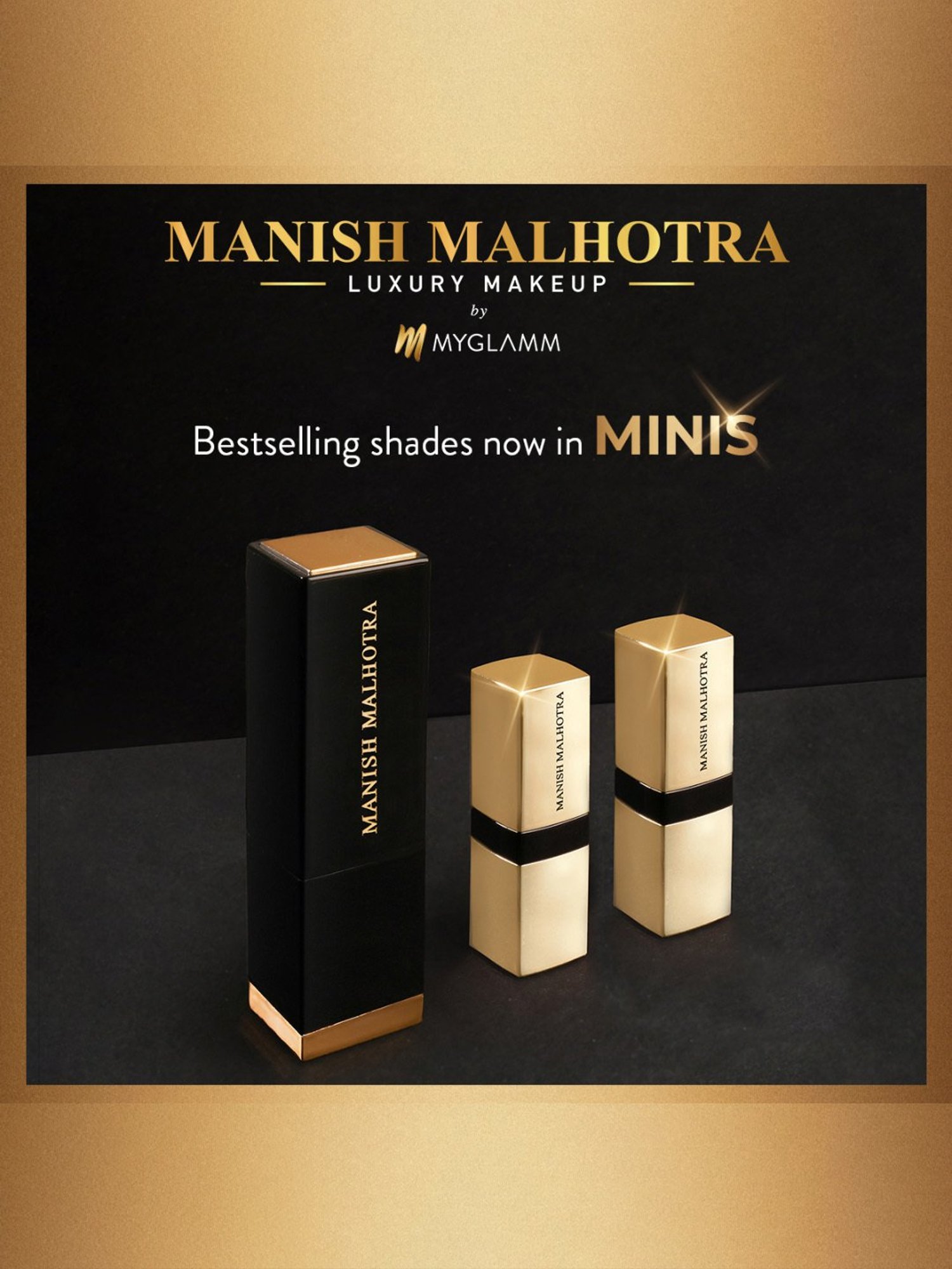 MyGlamm Manish Malhotra Soft Matte Mini Lipstick Retro Combo