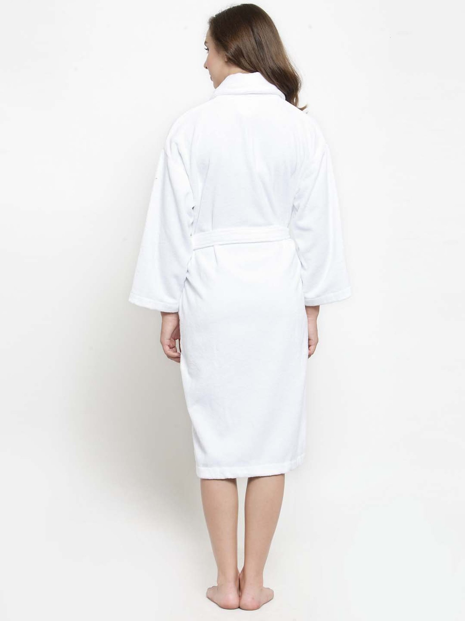 Trident Snowflake Cotton 350 GSM Bathrobe