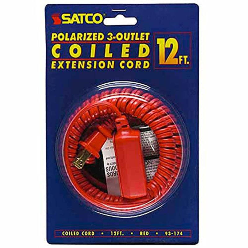 satco 93-174 extension cord, color