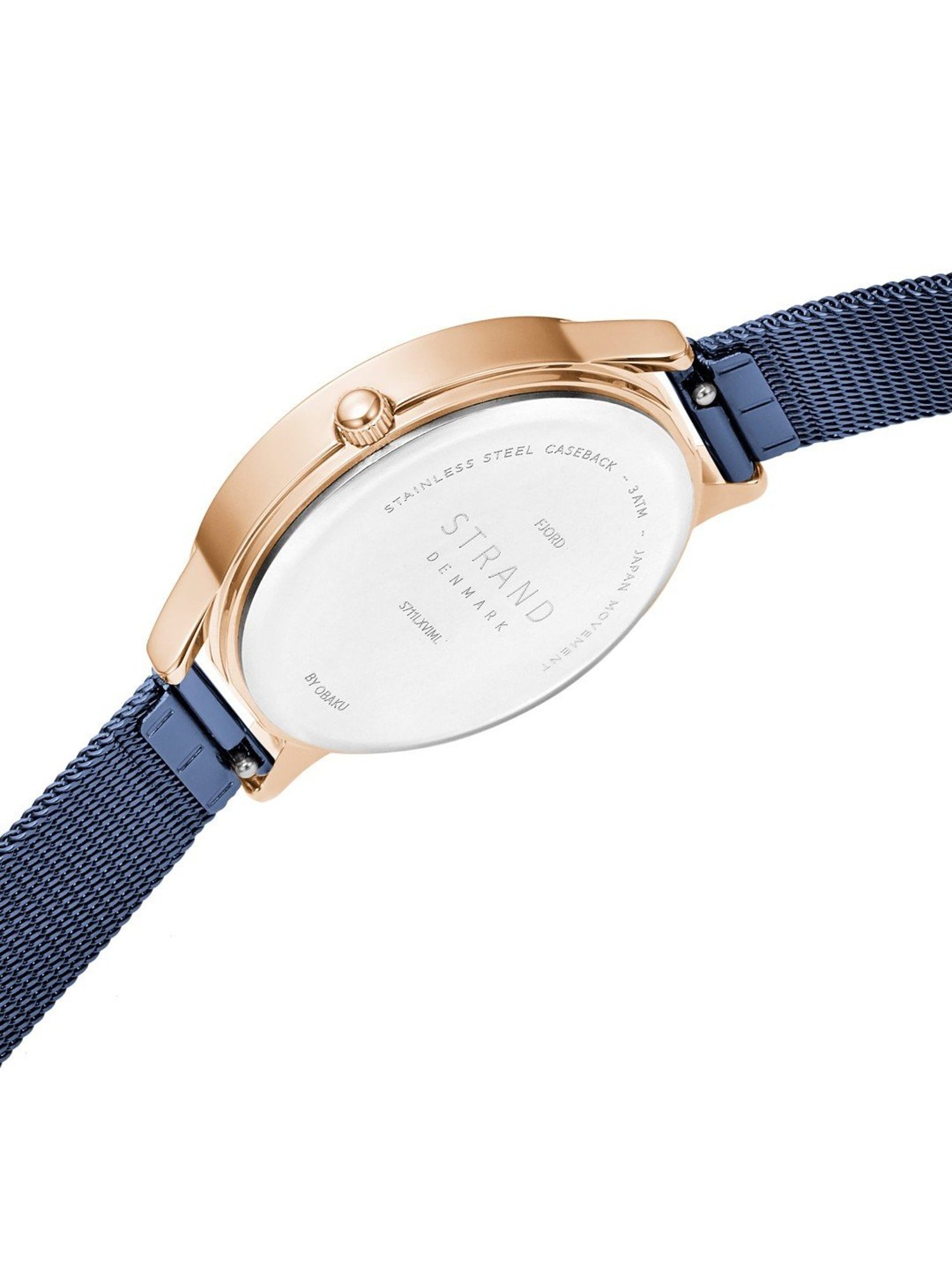 STRAND by Obaku S711LXVIML Fjord Analog Watch for Women