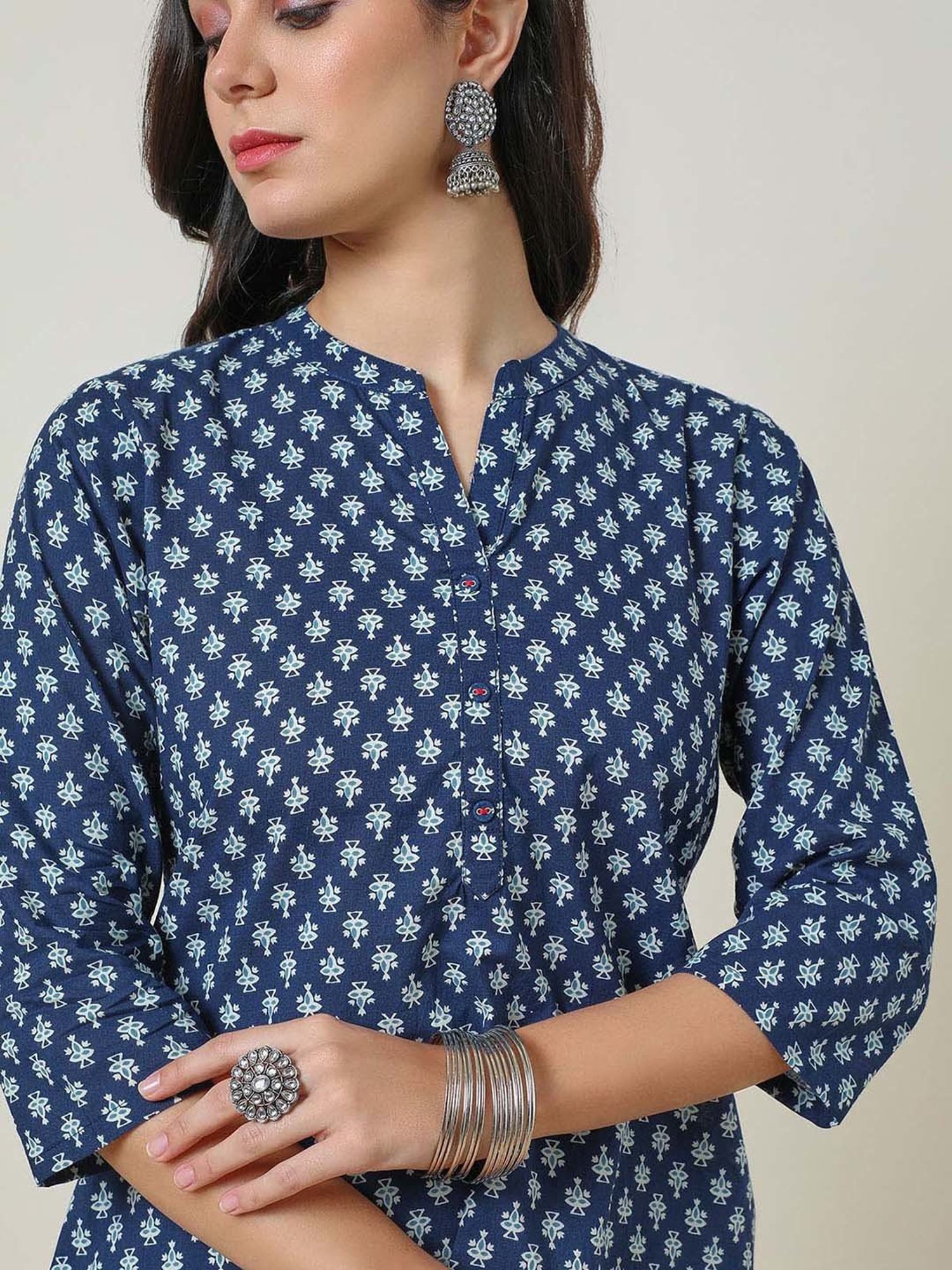 Soch Blue Printed Tunic