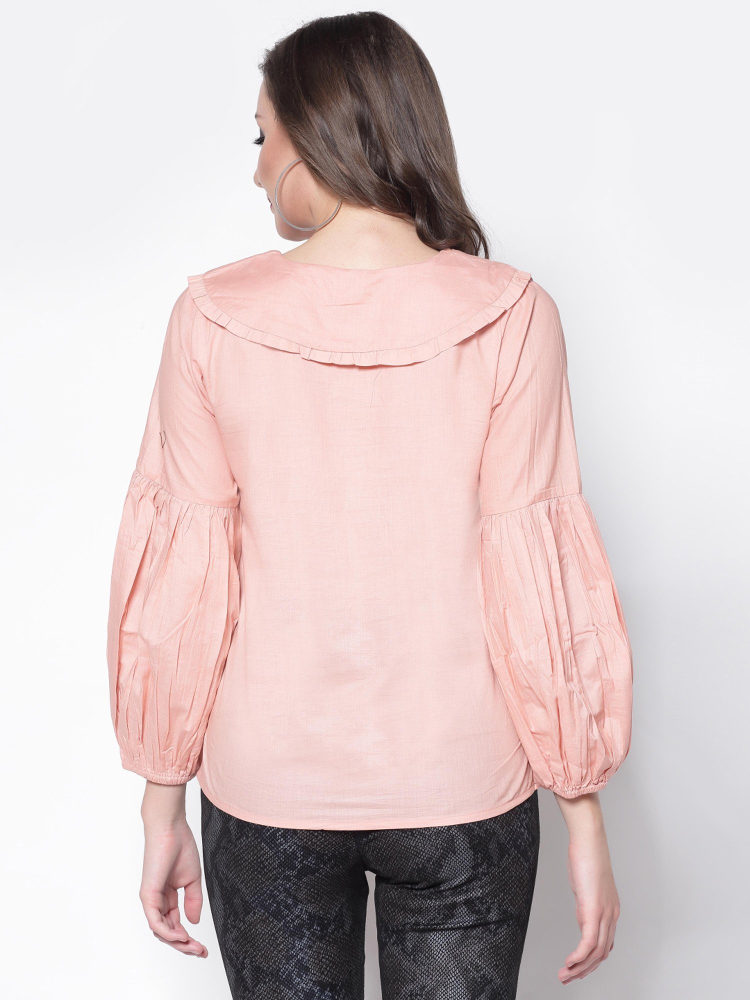 Sera Pink Cotton Top