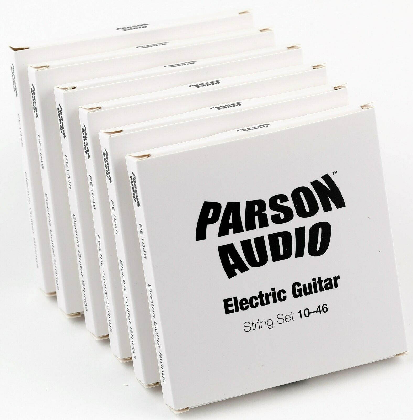 Parson Audio Electric Guitar Strings 10-46 6 Pack