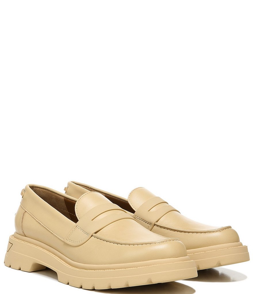 Franco Sarto Reza Leather Penny Loafers