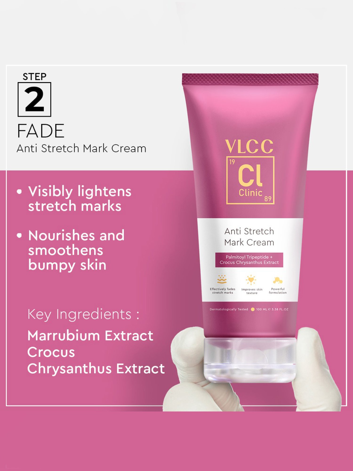 VLCC Clinic ProShape Slimming Oil & Anti Stretch Mark Cream Combo