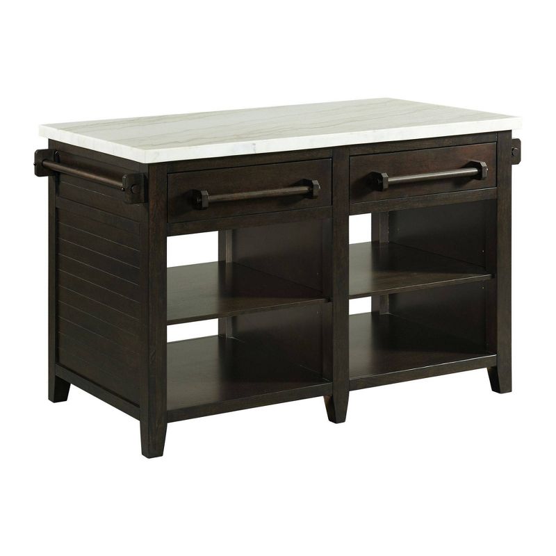 Vivian Kitchen Island Brown - Picket House Furnishings
