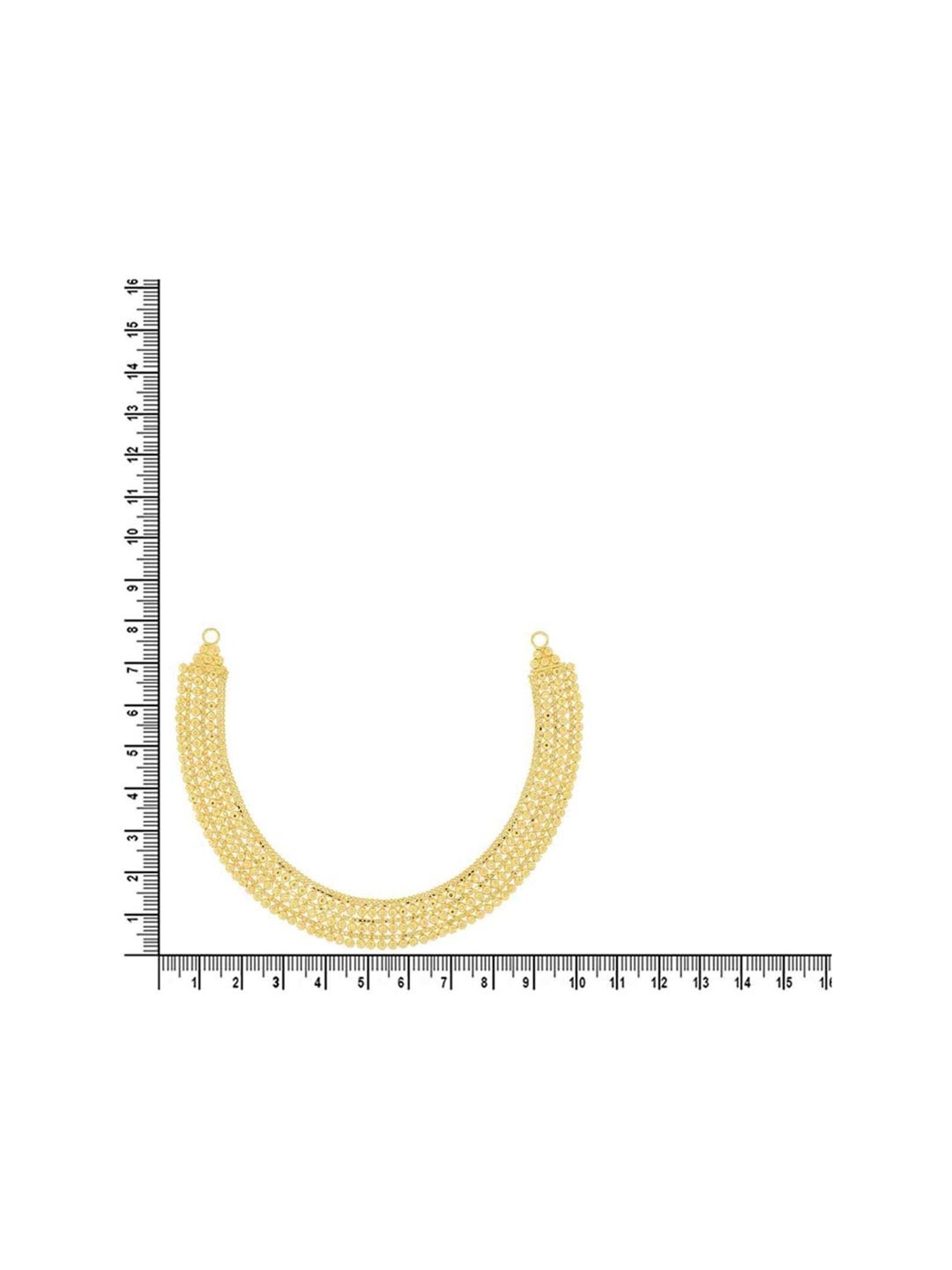 Malabar Gold and Diamonds 22k Gold Necklace for Women