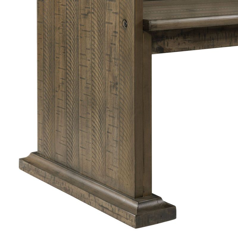 Stanford Pew Bench Gray - Picket House Furnishings