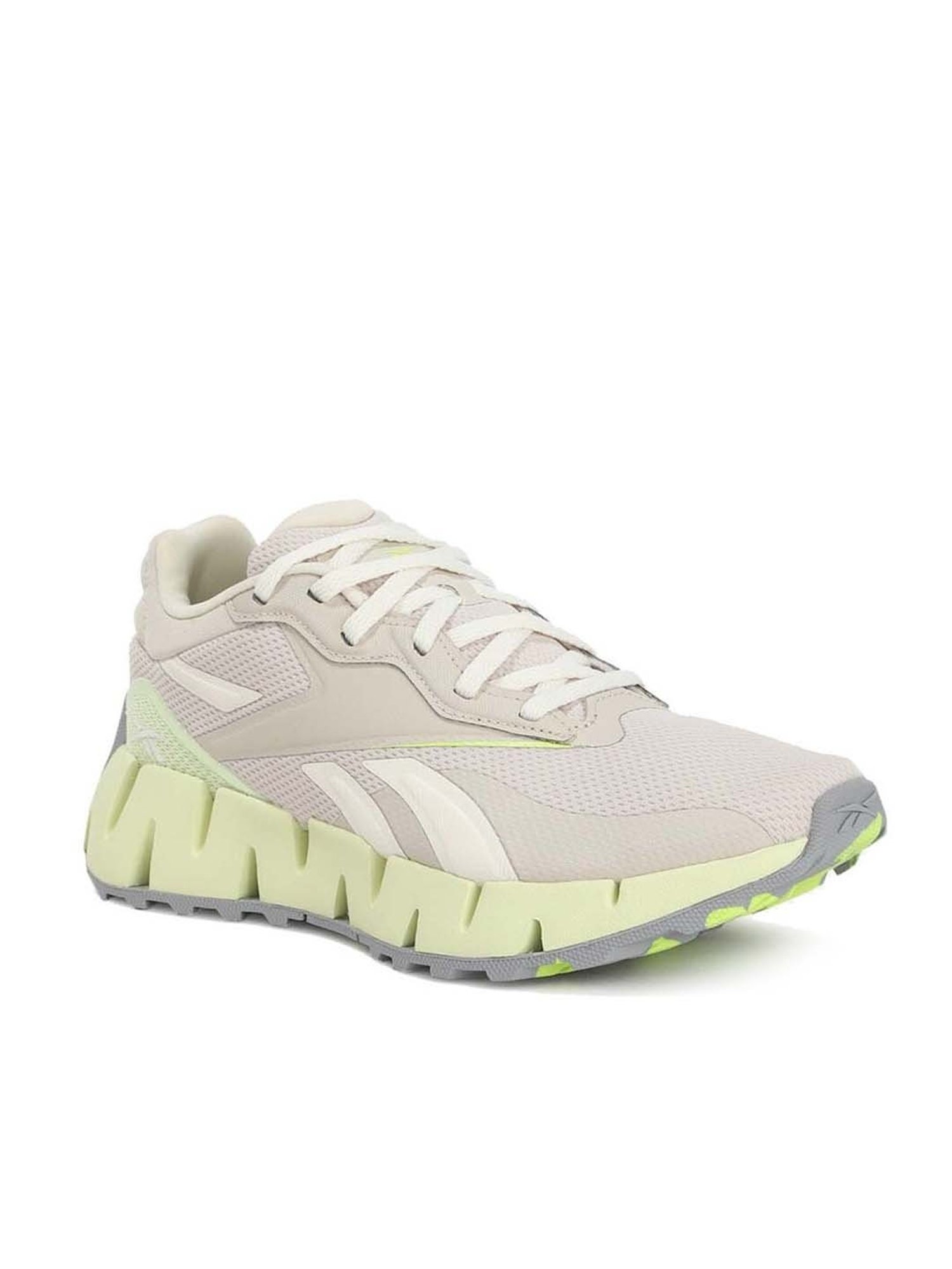 Reebok Women's Zig Dynamica 4 Adventure Beige Running Shoes