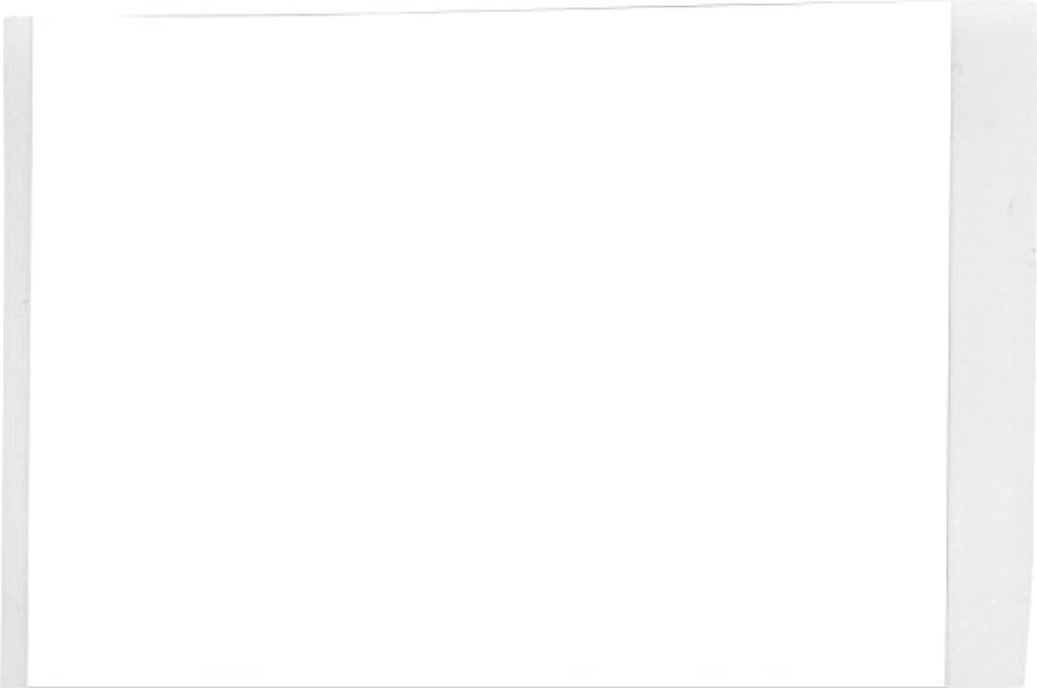 Brady High Adhesion Vinyl Label Tape (M71C-2000-595-WT) - Black on White Vinyl Film - Compatible with BMP71 Label Printer - 50' Length, 2" Width (M71C-2000-595-WT)