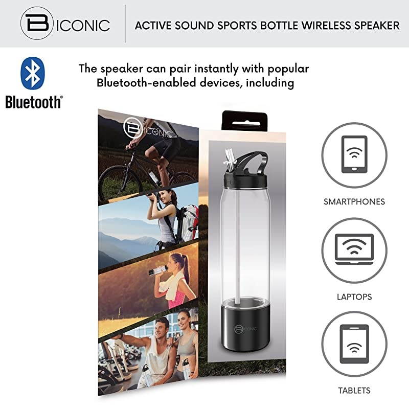 Active Sound Wireless Detachable Water Bottle Speaker
